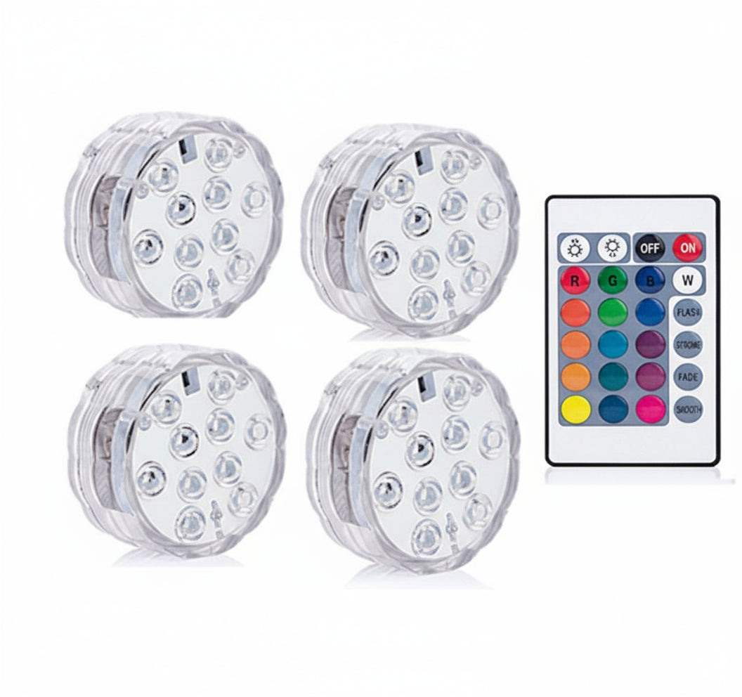 Light round candle lamp, LED for battery submersible lamp, waterproof candle lamp, decorative electronic candle lamp