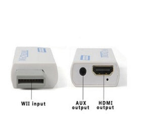 For Wii to HDMI Wii2HDMI Adapter Converter 3.5mm Audio Video Output Full HD 720P 1080P Monitor