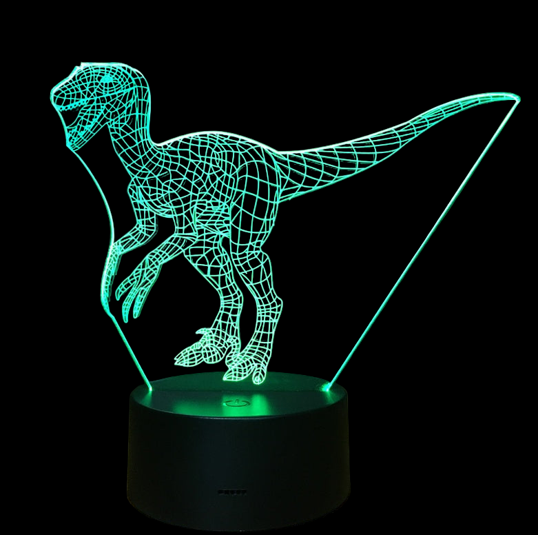 Electronic products led creative gift table lamp plug-in cartoon 3d night light bedroom atmosphere lamp