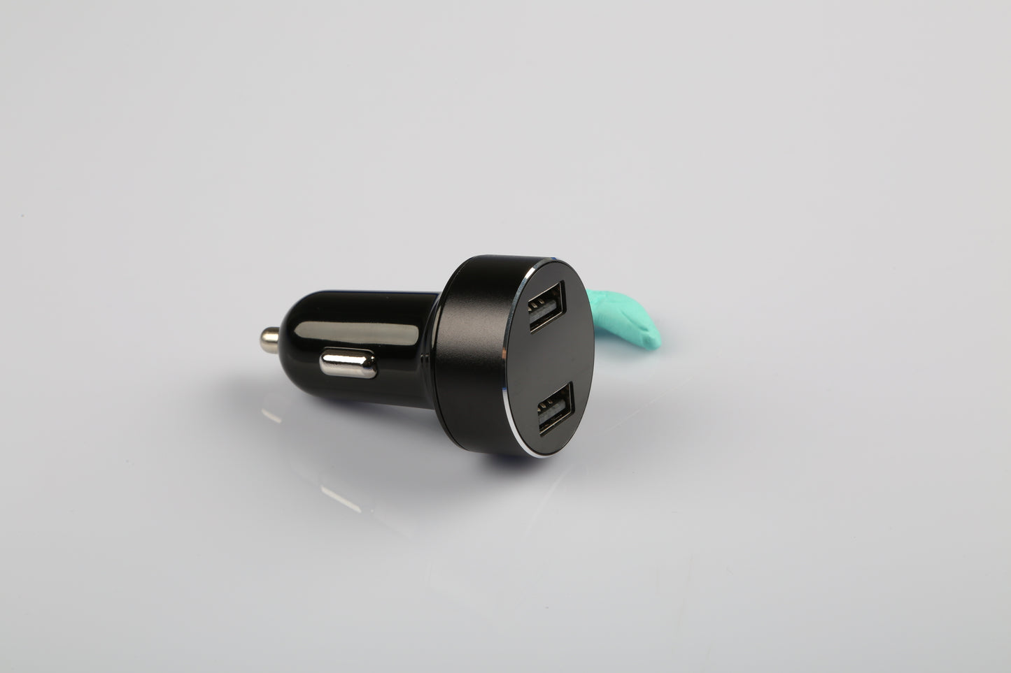 Universal 15W-3.1A Dual USB Car Charger Adapter Aluminum Alloy Fast Car Charging Adapter For IOS Phone XR XS Tablet PC