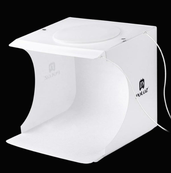 Two LED panels mini folding portable studio