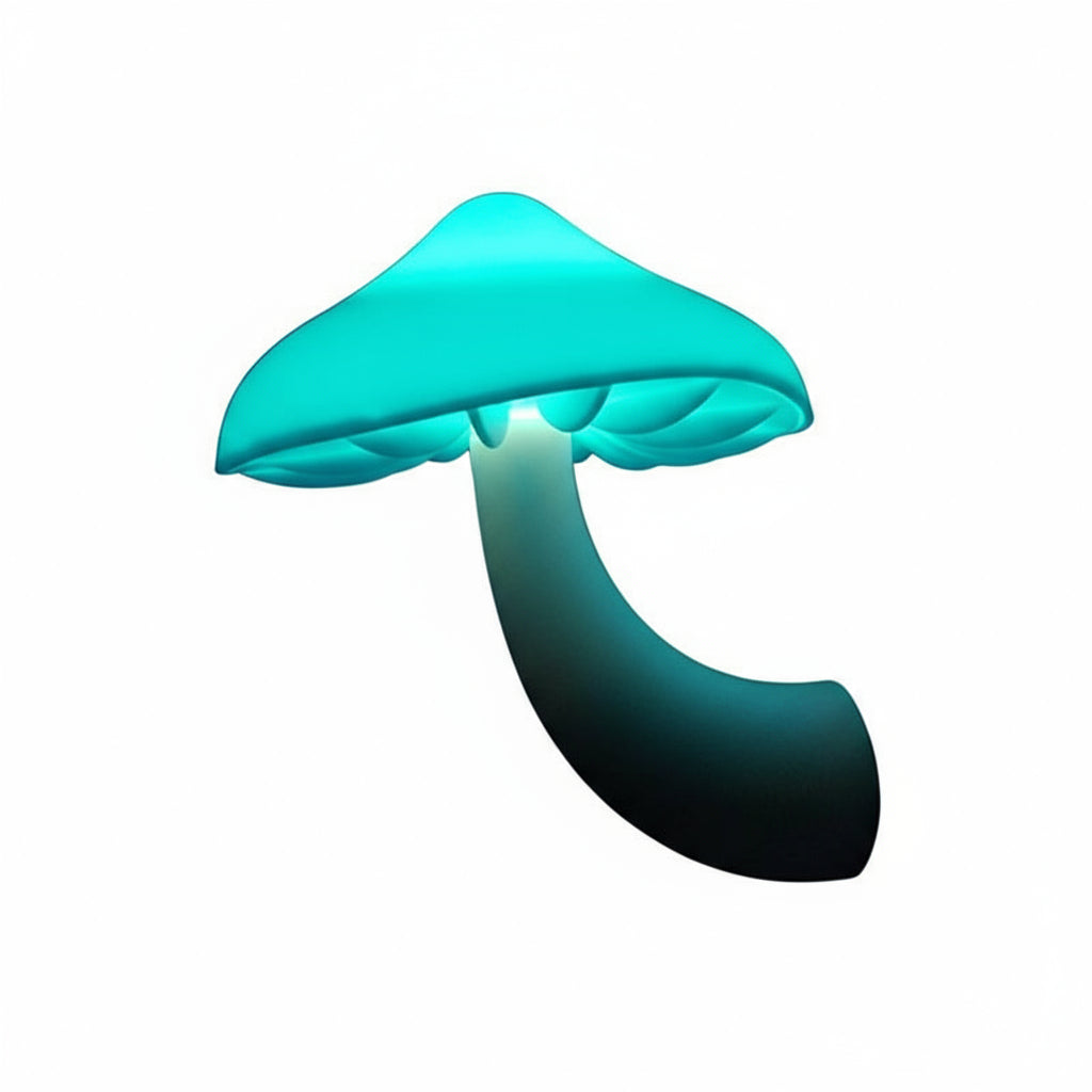 LED Night Light Mushroom Wall Socket Lamp EU US Plug Warm White Light-control Sensor Bedroom Light Home Decoration