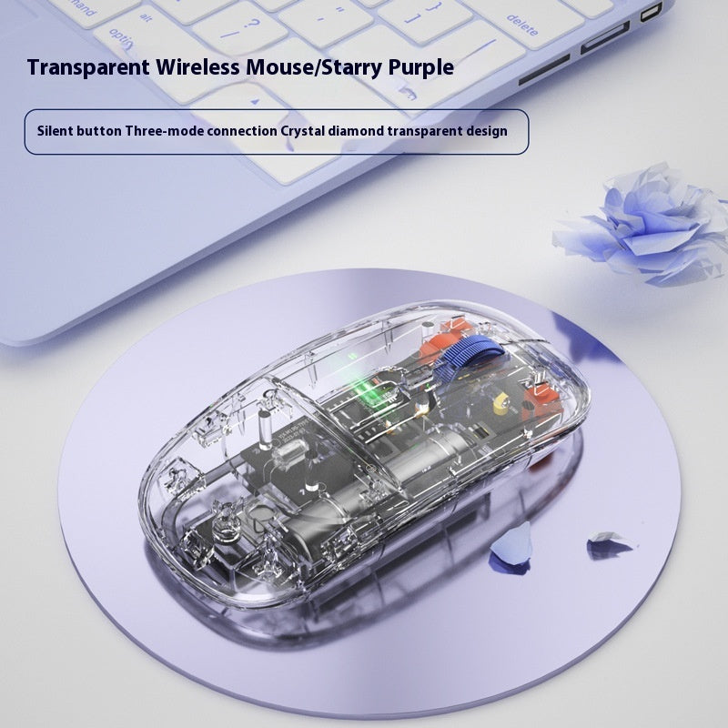 Applicable Tablet Pc Three-mode Connection Bluetooth Mouse