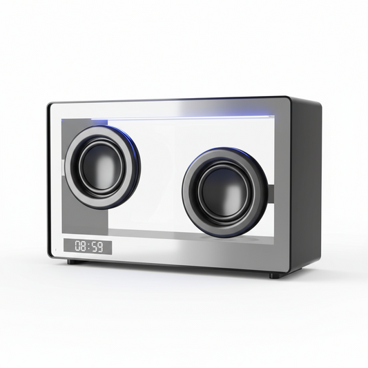 Transparent Compact Portable Wireless Bluetooth Speaker