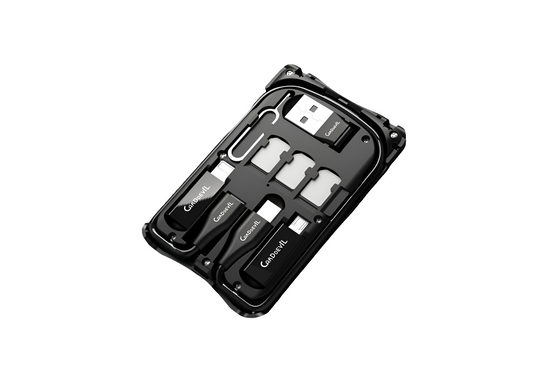 Multifunctional Travel Survival Card All-in-One Data Cable